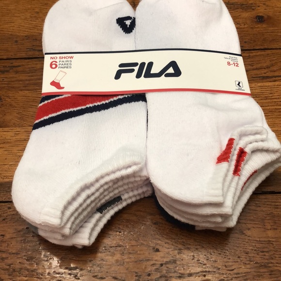 FILA - 6 Pack No-Show Socks.....Sz. 8 - 12 - Picture 4 of 14